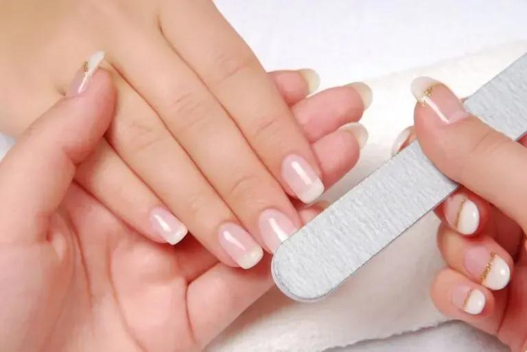 Dip French at Luxe Nails & Spa in Fremont