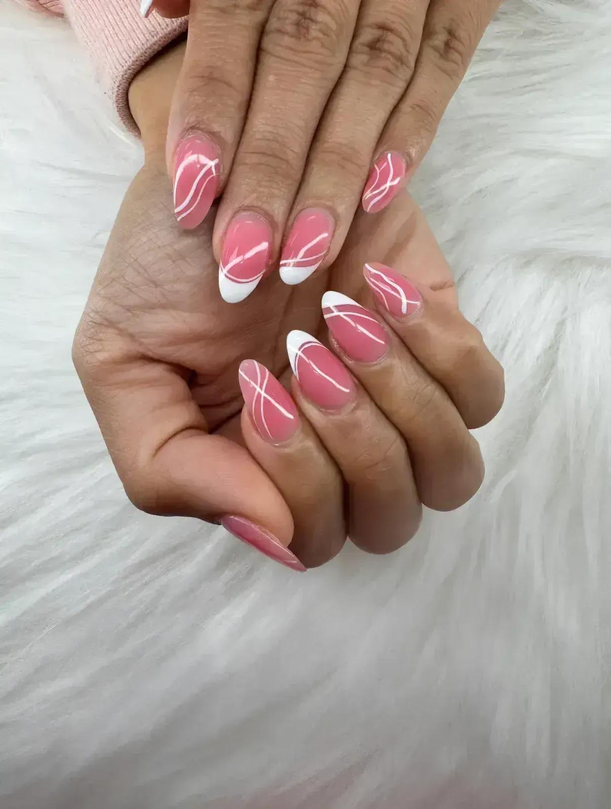 Luxury nail art design showcase
