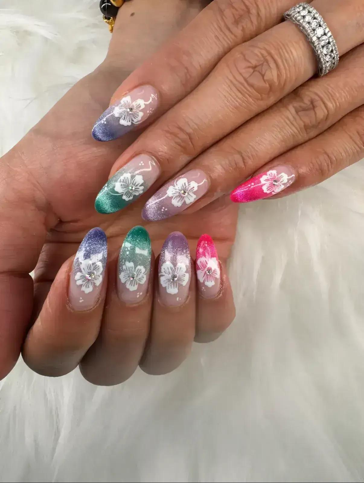 Professional nail art styling