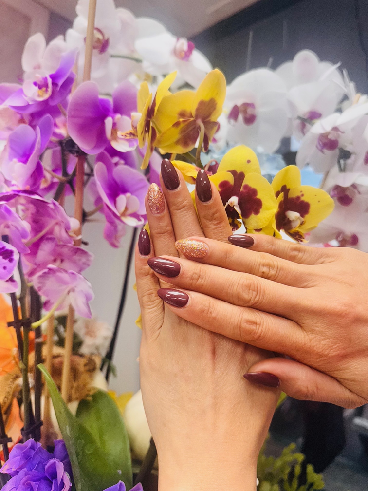Artistic nail design showcase
