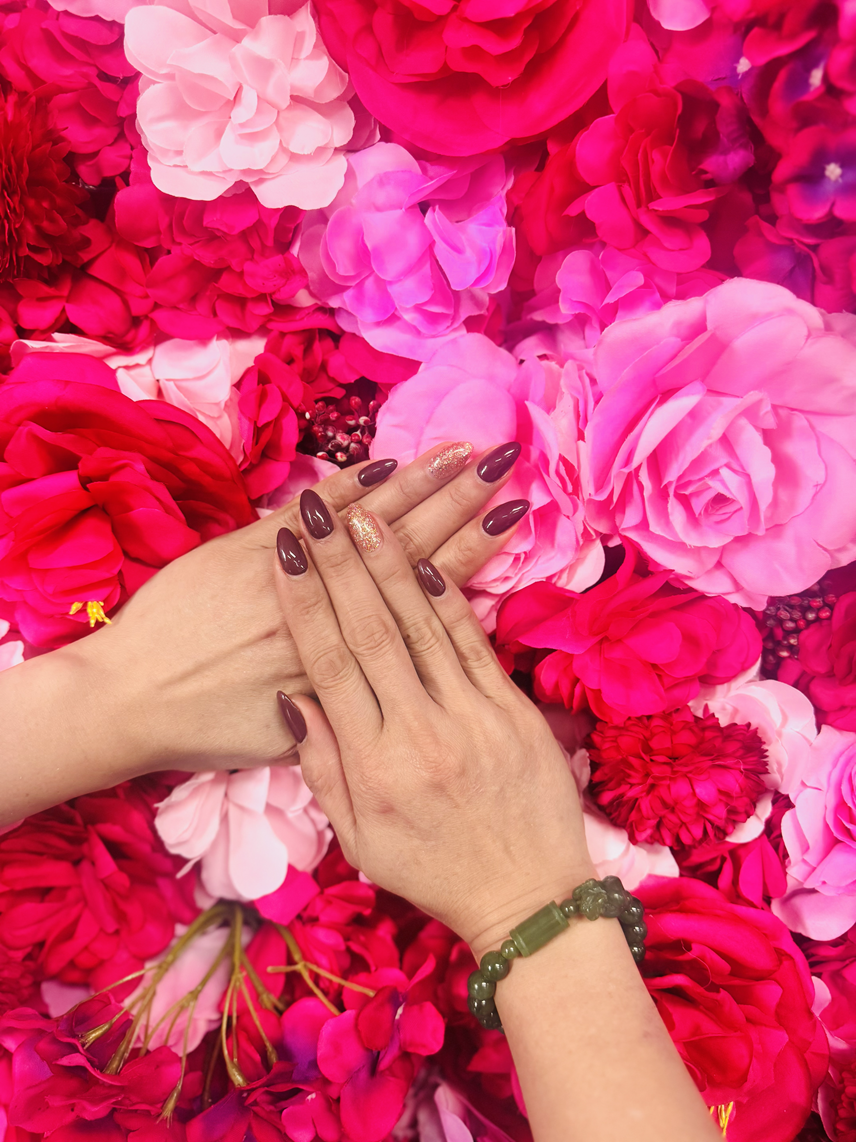Elegant nail art work