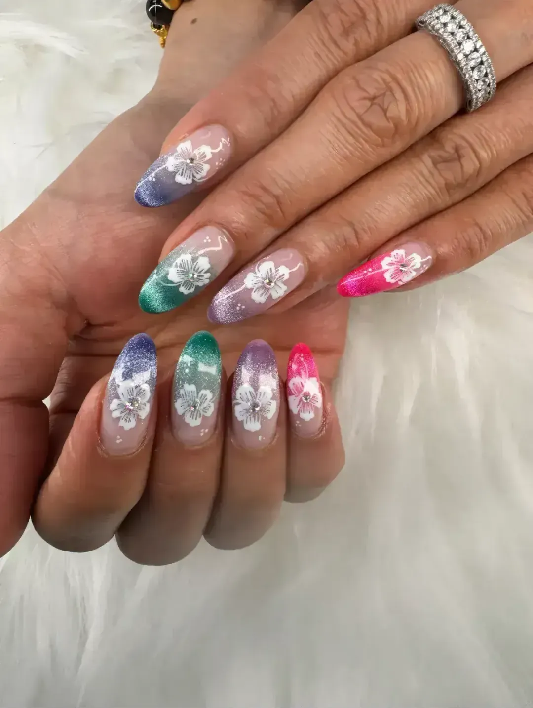 Professional nail art styling